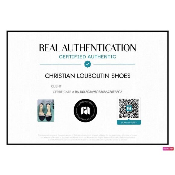 NEW CHRISTIAN LOUBOUTIN Anna Strass Black Crystal Embellished Sandals Si… - Picture 9 of 9